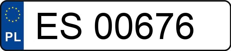 Numer rejestracyjny ES 00676 posiada RENAULT AE 385 - ES00676