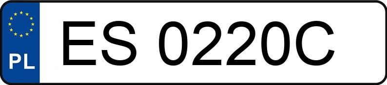 Numer rejestracyjny ES 0220C posiada BMW 116i MR`07 E4 E81/87 116i MR`07 E4 E81/87 - ES0220C