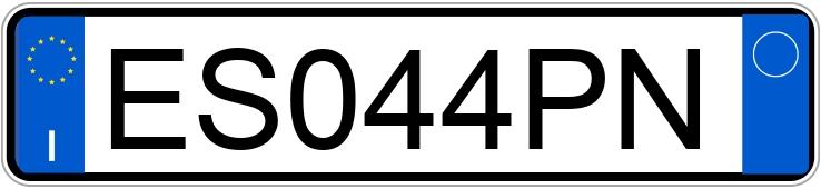 Numer rejestracyjny ES044PN posiada NISSAN Micra 4a serie