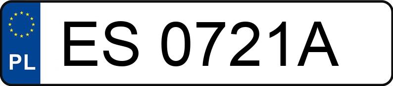 Numer rejestracyjny ES 0721A posiada VOLVO S60 - ES0721A Numer rejestracyjny ES 0721A posiada VOLVO S60 - ES0721A