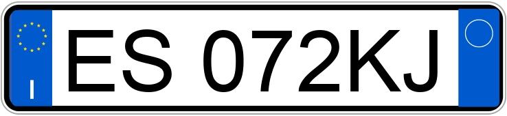 Numer rejestracyjny ES072KJ posiada FORD Fiesta 6a serie