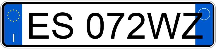 Numer rejestracyjny ES072WZ posiada VOLKSWAGEN Golf 7a serie