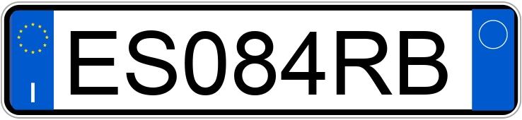 Pirat drogowy w pojeździe o numerach rejestracyjnych ES084RB