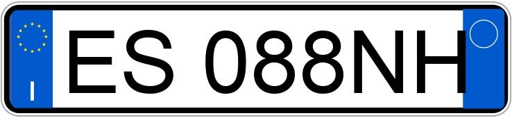 Numer rejestracyjny ES088NH posiada PEUGEOT 208