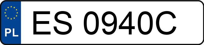 Numer rejestracyjny ES 0940C posiada VOLKSWAGEN PASSAT - ES0940C