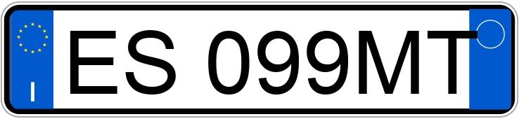 Numer rejestracyjny ES099MT posiada LANCIA Ypsilon 3a serie Numer rejestracyjny ES099MT posiada LANCIA Ypsilon 3a serie