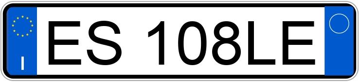 Numer rejestracyjny ES108LE posiada OPEL Insignia