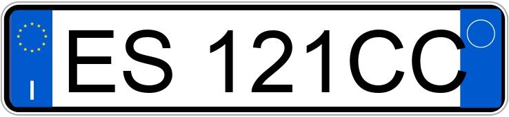 Numer rejestracyjny ES121CC posiada VOLKSWAGEN Golf 7a serie