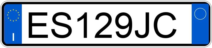 Numer rejestracyjny ES129JC posiada BMW Serie 3