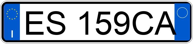 Numer rejestracyjny ES159CA posiada LAND ROVER RR Evoque 1a serie