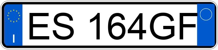 Numer rejestracyjny ES164GF posiada HYUNDAI ix20