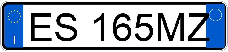 Numer rejestracyjny ES165MZ posiada AUDI A4 4a serie