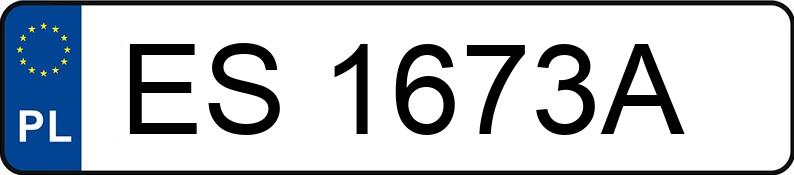Numer rejestracyjny ES 1673A posiada BMW 318 - ES1673A Numer rejestracyjny ES 1673A posiada BMW 318 - ES1673A