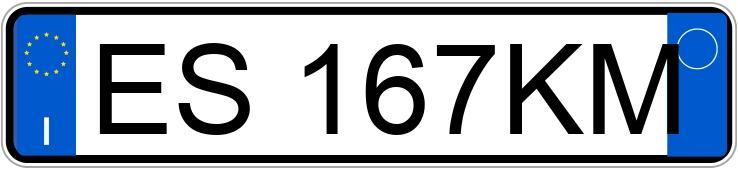 Numer rejestracyjny ES167KM posiada FIAT Panda 3a serie Numer rejestracyjny ES167KM posiada FIAT Panda 3a serie