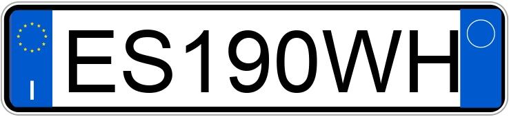 Numer rejestracyjny ES190WH posiada HYUNDAI ix35