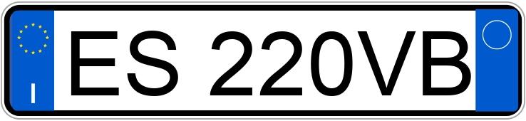 Numer rejestracyjny ES220VB posiada FIAT Grande Punto