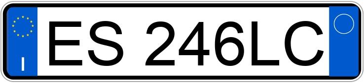 Numer rejestracyjny ES246LC posiada OPEL Corsa 4a serie Numer rejestracyjny ES246LC posiada OPEL Corsa 4a serie