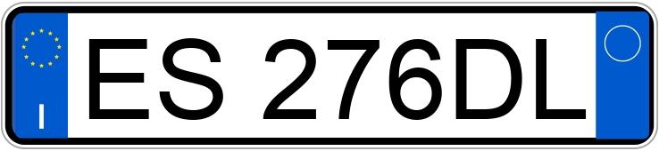 Numer rejestracyjny ES276DL posiada MERCEDES Classe CLS