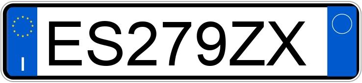 Numer rejestracyjny ES279ZX posiada VOLKSWAGEN Polo 5a serie Numer rejestracyjny ES279ZX posiada VOLKSWAGEN Polo 5a serie