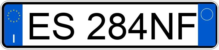 Numer rejestracyjny ES284NF posiada FORD Fiesta 6a serie