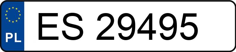 Numer rejestracyjny ES 29495 posiada SCANIA P 94 D - ES29495 Numer rejestracyjny ES 29495 posiada SCANIA P 94 D - ES29495