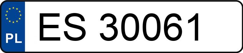 Numer rejestracyjny ES 30061 posiada MAZDA 6 - 2.0 CD MR`02 E3 Sport Exclusive - ES30061