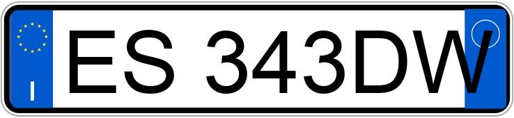 Numer rejestracyjny ES343DW posiada RENAULT Scenic 3a serie