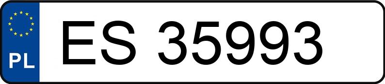 Numer rejestracyjny ES 35993 posiada BMW 328I - ES35993 Numer rejestracyjny ES 35993 posiada BMW 328I - ES35993