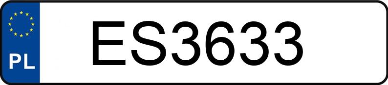 Numer rejestracyjny ES 3633 posiada YAMAHA Sportowe do 600 ccm YZF-R125 - ES3633 Numer rejestracyjny ES 3633 posiada YAMAHA Sportowe do 600 ccm YZF-R125 - ES3633
