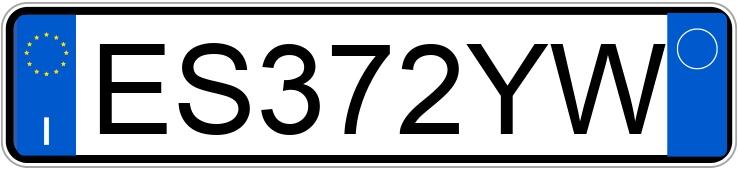 Numer rejestracyjny ES372YW posiada KIA Rio 3a serie