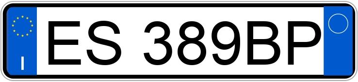 Numer rejestracyjny ES389BP posiada FORD Fiesta 6a serie Numer rejestracyjny ES389BP posiada FORD Fiesta 6a serie