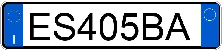 Numer rejestracyjny ES405BA posiada FIAT Panda 3a serie Numer rejestracyjny ES405BA posiada FIAT Panda 3a serie