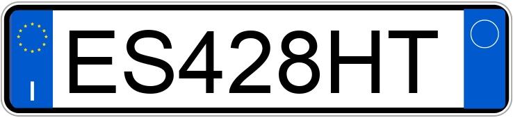 Numer rejestracyjny ES428HT posiada OPEL Astra 4a serie