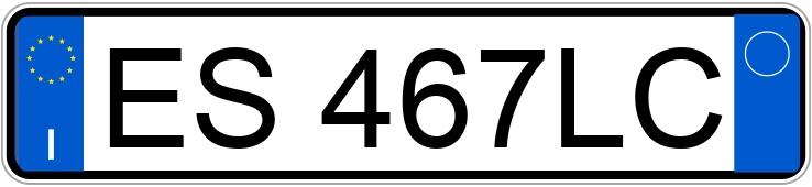 Numer rejestracyjny ES467LC posiada KIA Rio 3a serie Numer rejestracyjny ES467LC posiada KIA Rio 3a serie