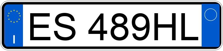 Numer rejestracyjny ES489HL posiada Ford Ka