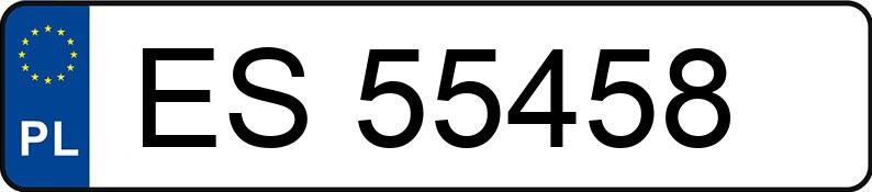 Numer rejestracyjny ES 55458 posiada OPEL INSIGNIA GRAND SPORT - ES55458 Numer rejestracyjny ES 55458 posiada OPEL INSIGNIA GRAND SPORT - ES55458