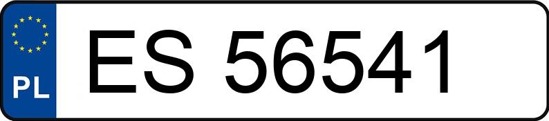 Numer rejestracyjny ES 56541 posiada LEXUS IS F MR`06 E4 IS F MR`06 E4 - ES56541 Numer rejestracyjny ES 56541 posiada LEXUS IS F MR`06 E4 IS F MR`06 E4 - ES56541