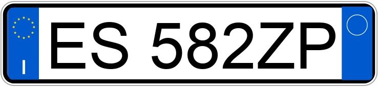 Numer rejestracyjny ES582ZP posiada CITROEN C3