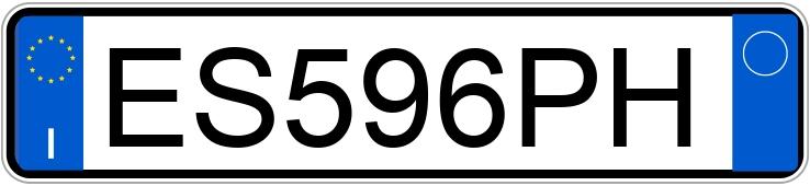 Numer rejestracyjny ES596PH posiada AUDI A3 3a serie