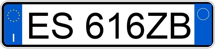 Numer rejestracyjny ES616ZB posiada BMW X1