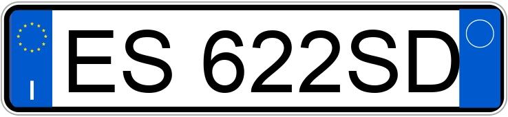 Numer rejestracyjny ES622SD posiada HYUNDAI i20