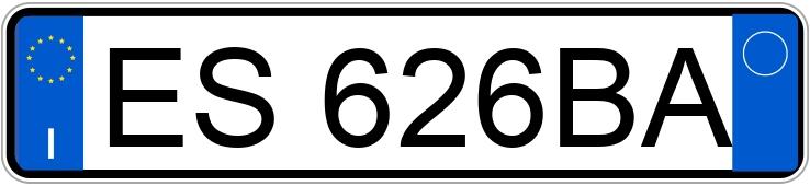 Numer rejestracyjny ES626BA posiada BMW Serie 3 Numer rejestracyjny ES626BA posiada BMW Serie 3