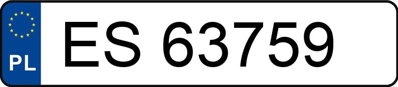 Numer rejestracyjny ES 63759 posiada TOYOTA Auris 1.6 MR`15 E6 Comfort - ES63759