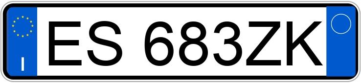Numer rejestracyjny ES683ZK posiada NISSAN Qashqai 1a serie Numer rejestracyjny ES683ZK posiada NISSAN Qashqai 1a serie