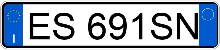 Numer rejestracyjny ES691SN posiada DACIA Sandero 2a serie