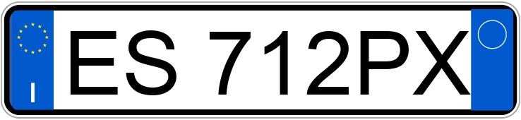 Numer rejestracyjny ES712PX posiada FIAT Ducato