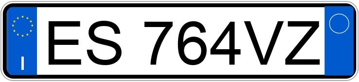 Numer rejestracyjny ES764VZ posiada ALFA ROMEO MiTo