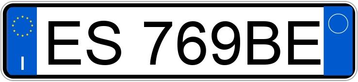 Numer rejestracyjny ES769BE posiada LAND ROVER RR Evoque 1a serie