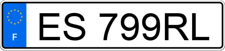 Die Registrierungsnummer ES799RL hat VOLKSWAGEN GOLF VII