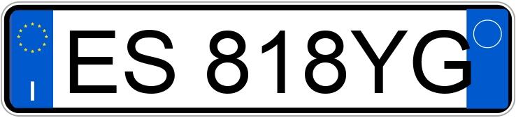 Numer rejestracyjny ES818YG posiada HYUNDAI i10 1a serie i10 1.1 12V Econext Sound Edition (50 kw)